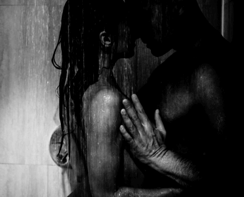 Wife joins husband for shower sex on his birthday ~ MarriageHeat