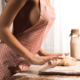 Young wife baking sweets for her sweet ~ MarriageHeat