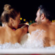 Husband and Wife use their hot tub at night ~ MarriageHeat