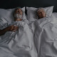 Husband closes eyes and imagines making love to his wife sleeping peacefully beside him ~ MarriageHeat