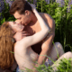 Husband and wife making love in the great out-of-doors ~ MarriageHeat