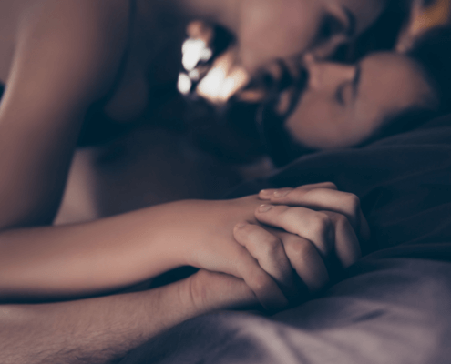A couple get reacquainted in all ways when wife returns to husband after extended absence ~ MarriageHeat