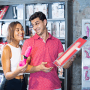 Husband and wife choosing sex toys ~ MarriageHeat