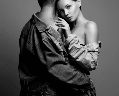 Husband and wife undress each other ~ MarriageHeat