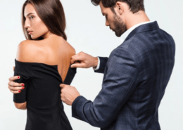 Help with a zipper turns into a sexy tryst ~ MarriageHeat