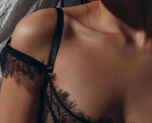 A sexy wife in lacy black lingerie ~ MarriageHeat